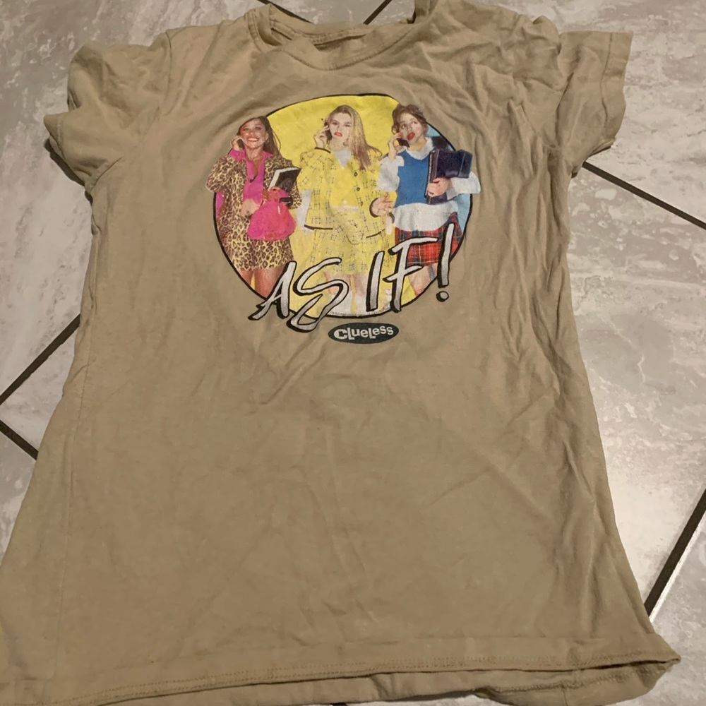 Clueless graphic tee